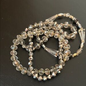 Elegant Crystal Beaded Bracelet